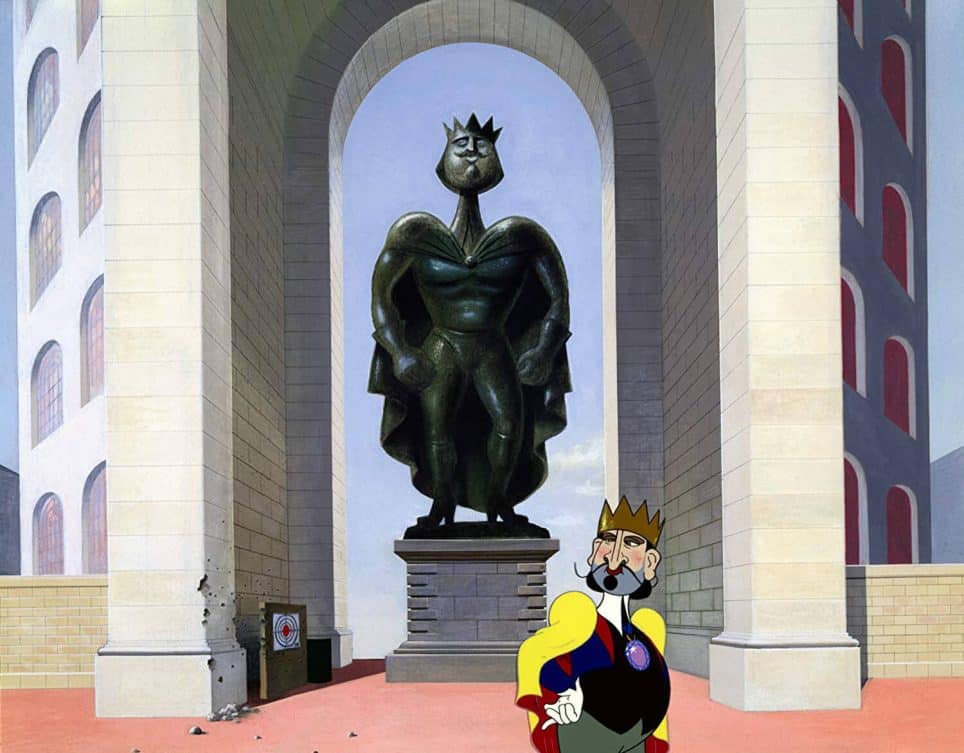 Le roi est le corps nu